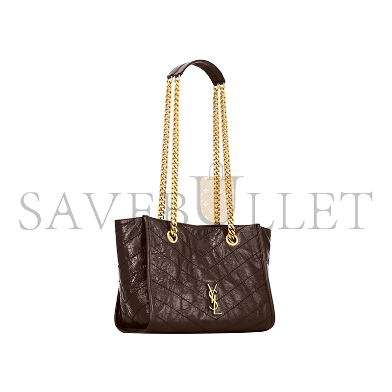 Y51 NIKI SMALL SHOPPING IN VINTAGE LEATHER 8726800EN072877 (25*19*10cm)